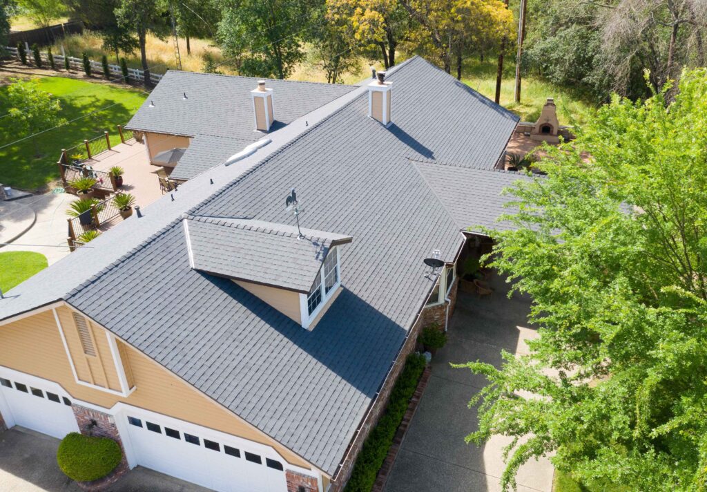 Who said black's not cool? Check out this rooftop in Cool Black. 